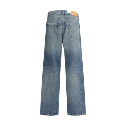 Sunflower Blue Cotton Jeans Denim