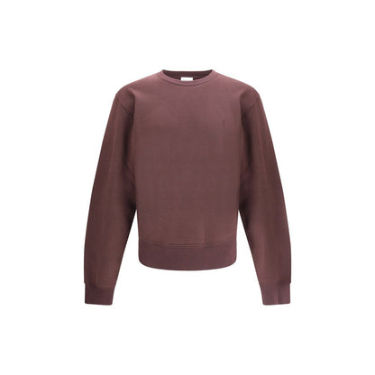 Saint Laurent Bordeaux Cotton Sweatshirt