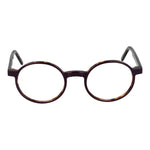 Andy Wolf Purple Unisex Glasses Frame, acetate full-rim panto style with a 48-20-145 size, perfect for a stylish look.
