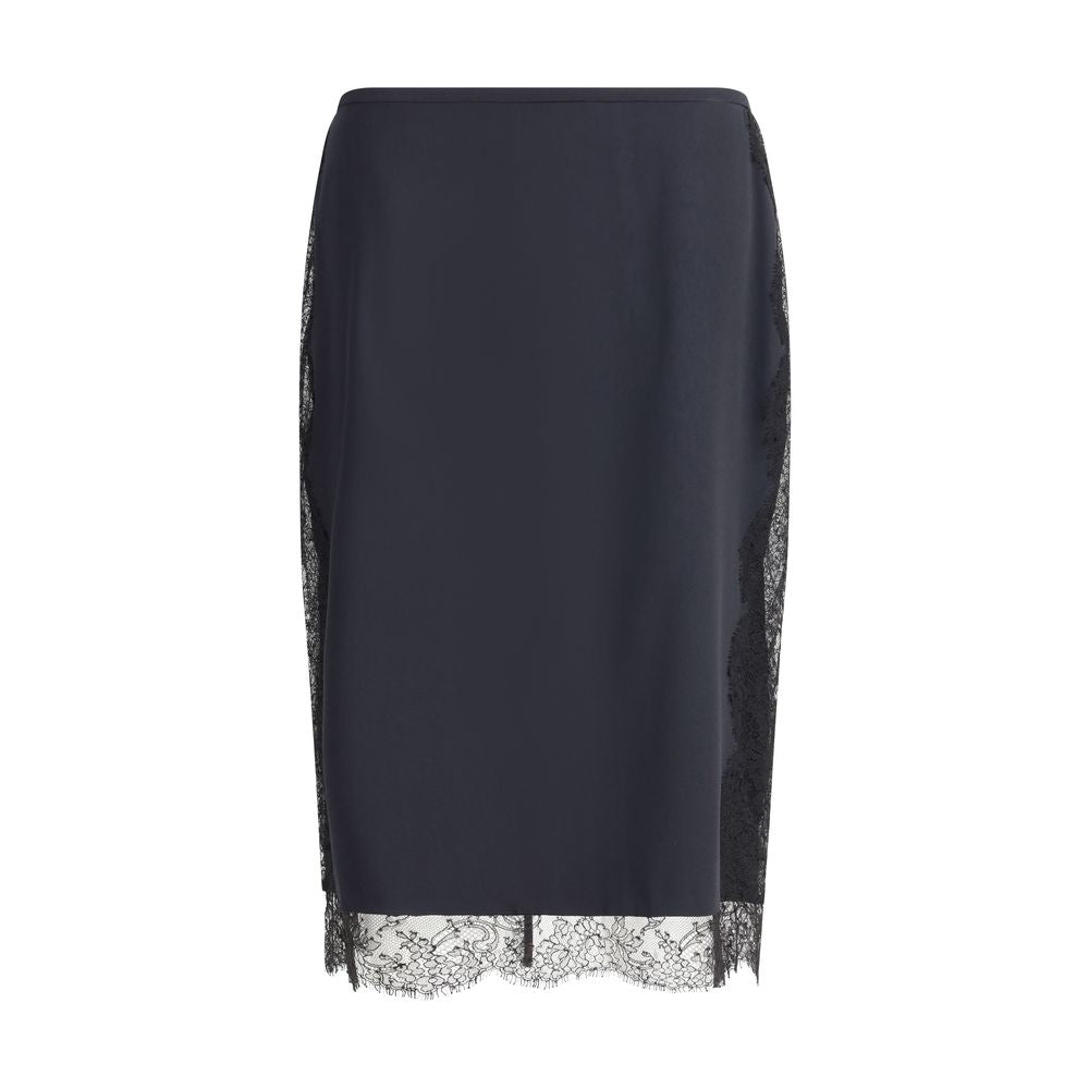 Tom Ford Satin Skirt with lace details TO-GC5812FAX1095LB999-IT40 | M