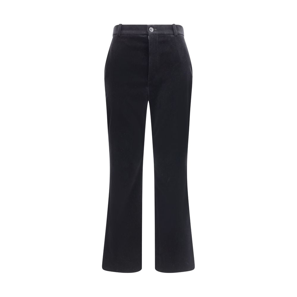 Saint Laurent Velvet Pants SA-825007Y580T1000-IT36 | XS