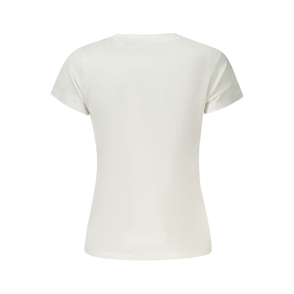 Pepe Jeans White Cotton Women T-Shirt PE-39418-XS