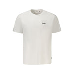 Pepe Jeans White Cotton Men T-Shirt PE-39432-S
