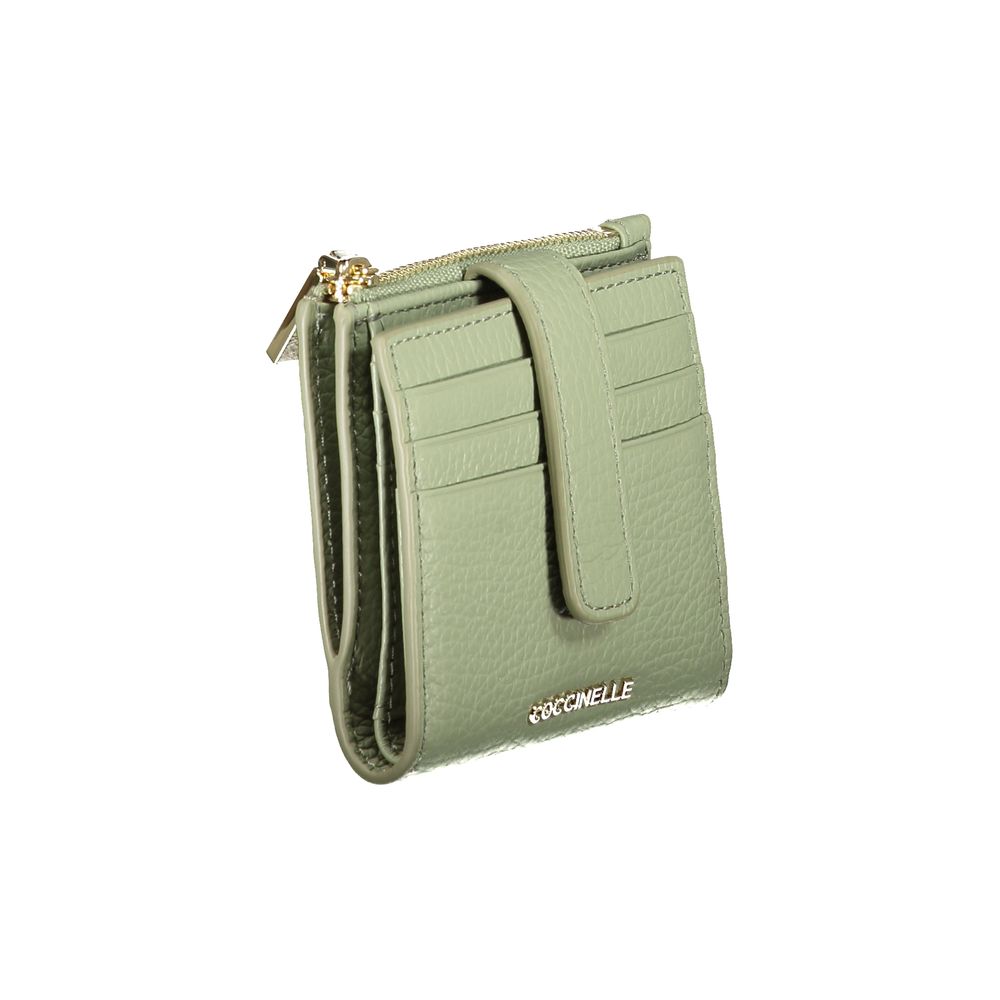 Coccinelle Green Leather Wallet