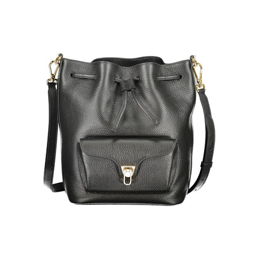 Coccinelle Black Leather Women Handbag
