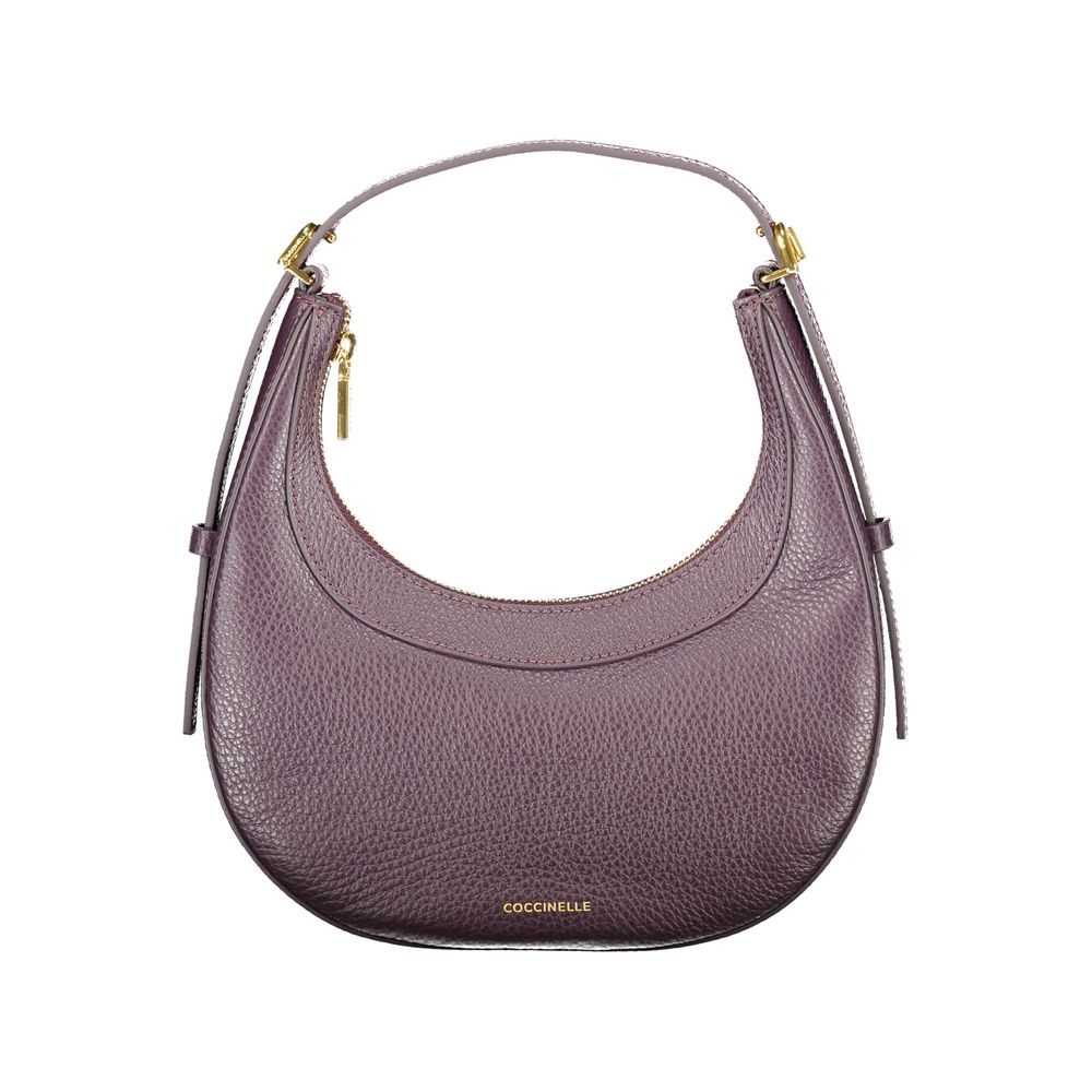 Coccinelle Purple Leather Handbag