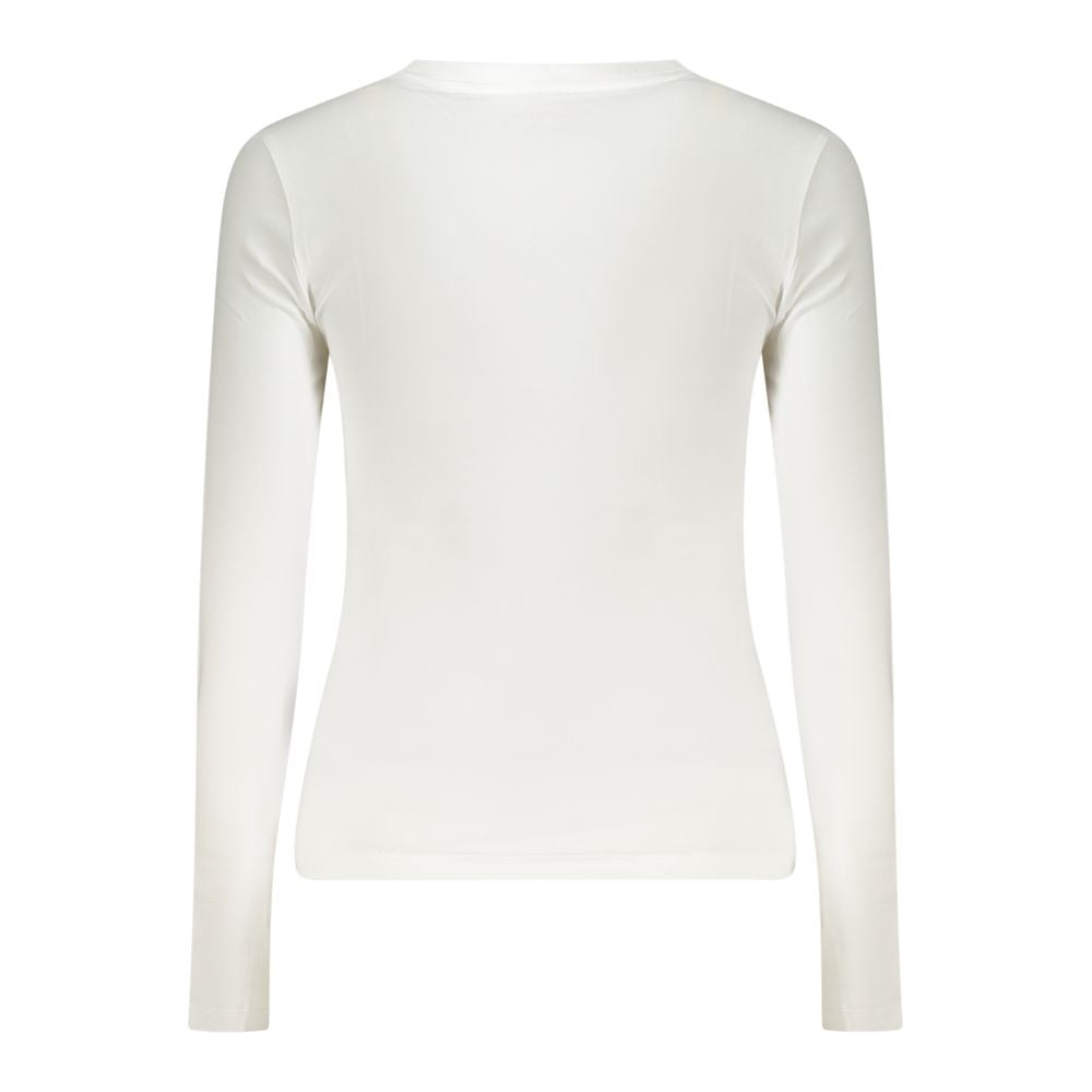 Guess Jeans White Cotton Women T-Shirt