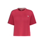 Guess Jeans Red Cotton Women Top GU-39574-S