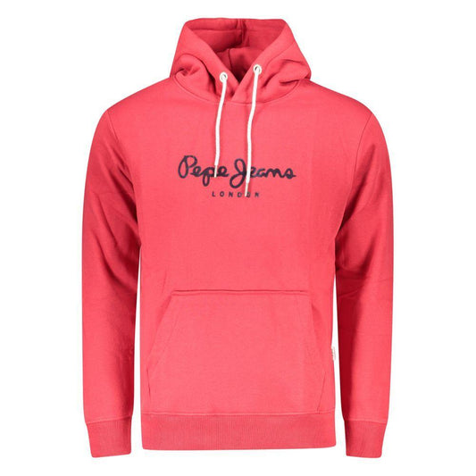 Pepe Jeans Red Cotton Men Sweater