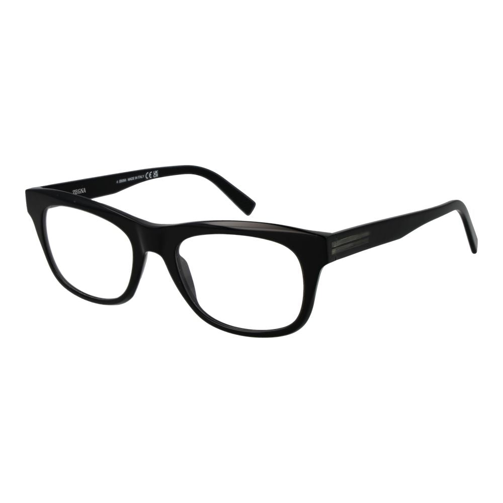 Ermenegildo Zegna Black Acetate Glasses (Frames)