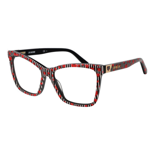 Love Moschino Black Acetate Glasses (Frames)