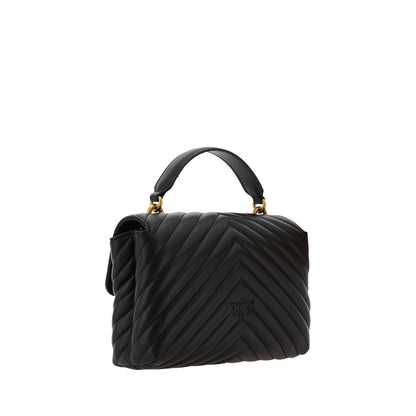 PINKO Black Calf Leather Bos Taurus Wallet