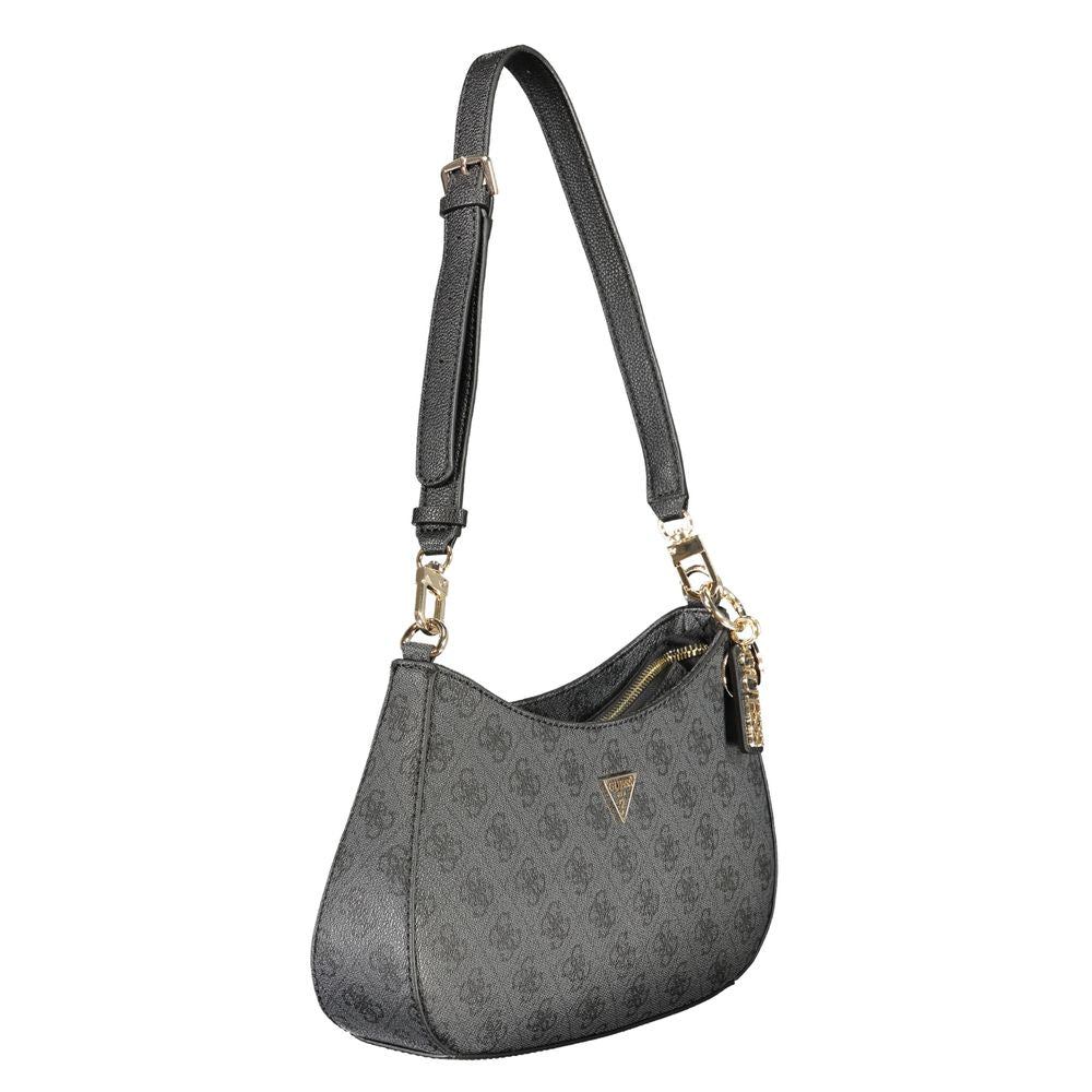 Front view with bag zipped and handles upright.