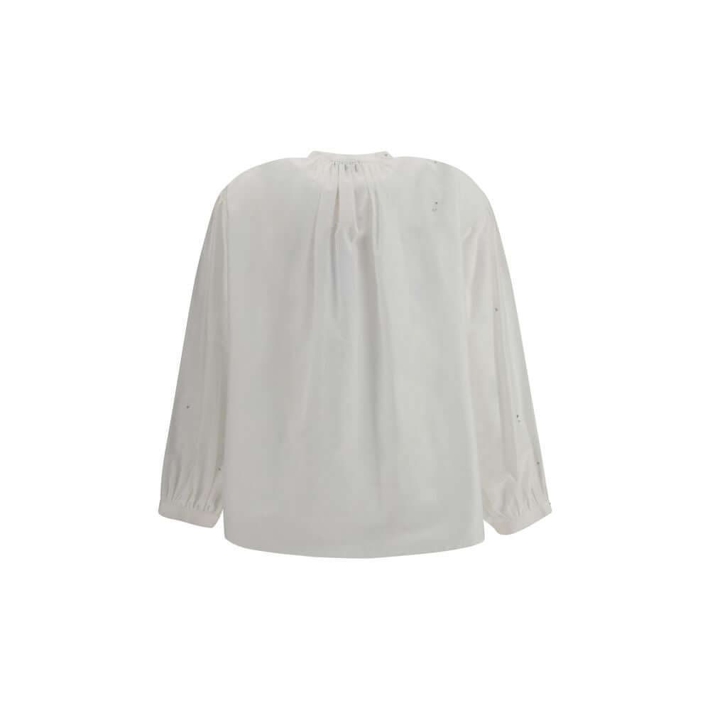 Forte_Forte Voile Shirt with embroidery FO-14093MYSHIRTF48A0003-I/S