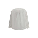 Forte_Forte Voile Shirt with embroidery FO-14093MYSHIRTF48A0003-I/S