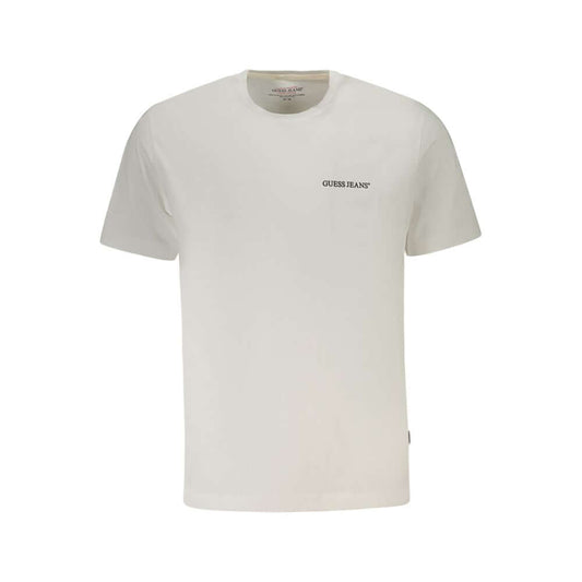 Guess Jeans White Cotton Men T-Shirt GU-39642-S