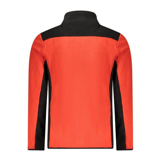 Norway 1963 Red Polyester Men Sweater NO-39685-S