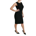 Dolce & Gabbana Black Lace Gown Bodycon Sheath STAFF Dress