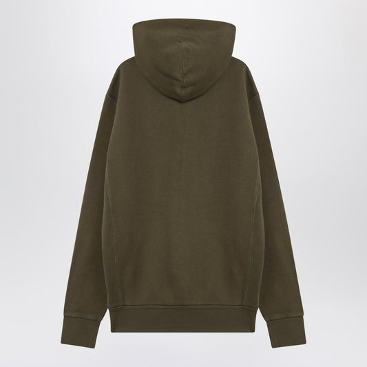 Moncler x Mercedes-Benz by Nigo Military green cotton zipped sweatshirt