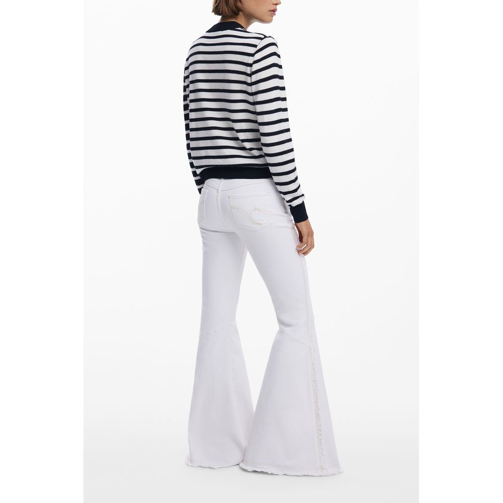 Desigual Black Wool Sweater