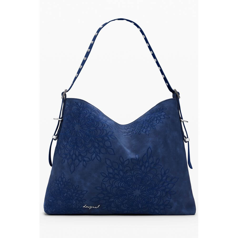 Desigual Blue Polyethylene Women Handbag