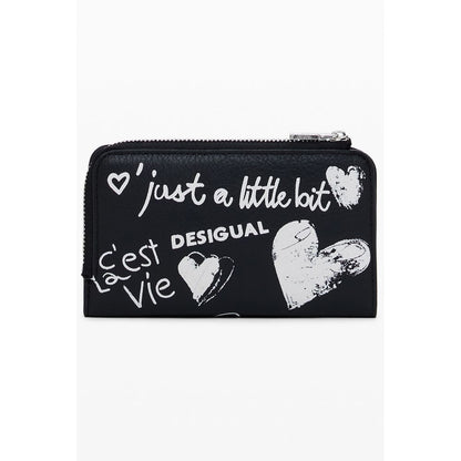 Desigual Black Polyethylene Women Wallet