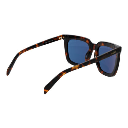 Emilio Pucci Brown Acetate Sunglasses