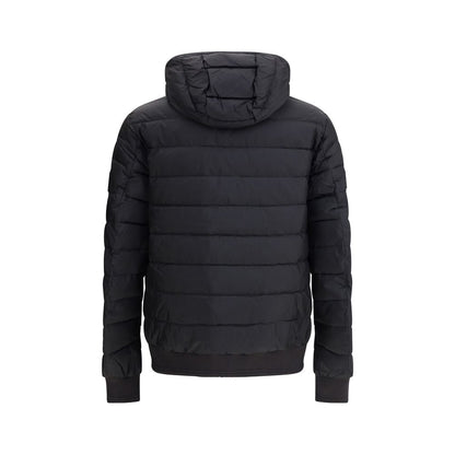 Belstaff Black Nylon Full-Length Jacket