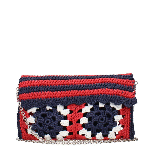 Miu Miu Multicolor Raffia Clutch Bag with removable shoulder strap, MPN RP04182A2TF068Z, code F84451, featuring vibrant designs.