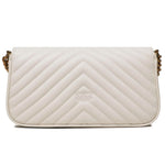 PINKO White Calfskin Women Crossbody Bag