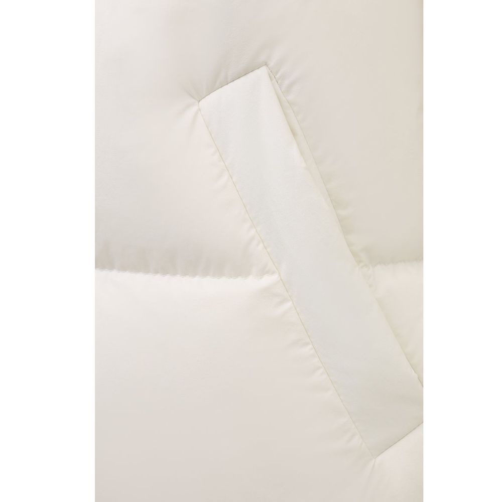 Herno White Nylon Women's Long Jacket