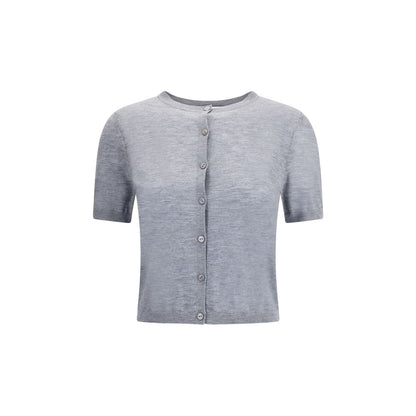 Lisa Yang Gray Cashmere Cardigan