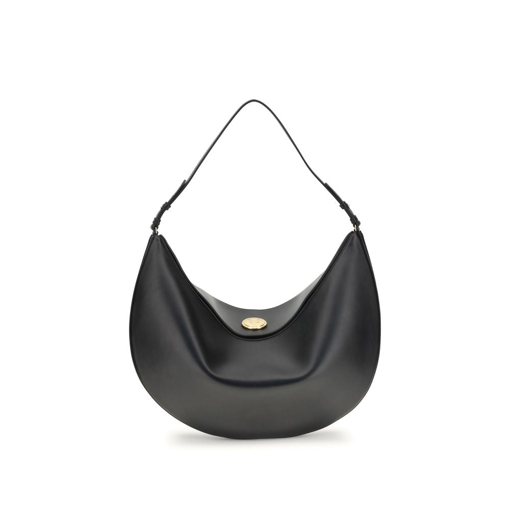 Jacquemus Black Calf Leather Bos Taurus Shoulder Bag
