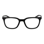 Nike Black Men Glasses Frame with full-rim square shape and metal structure, perfect for men seeking a sleek, modern look.