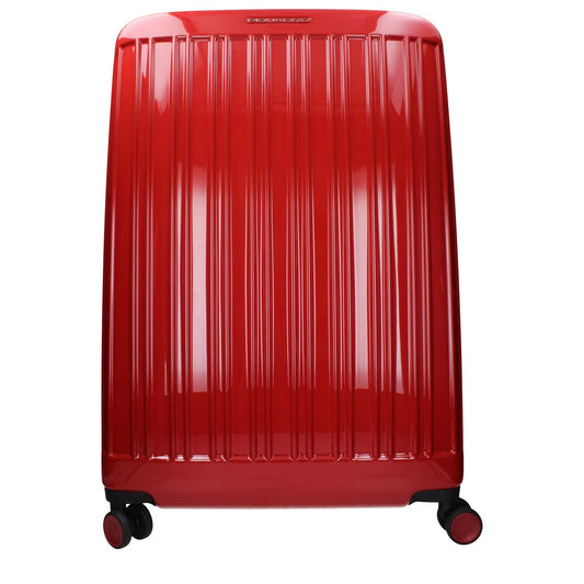 Piquadro Red Polycarbonate Luggage And Travel