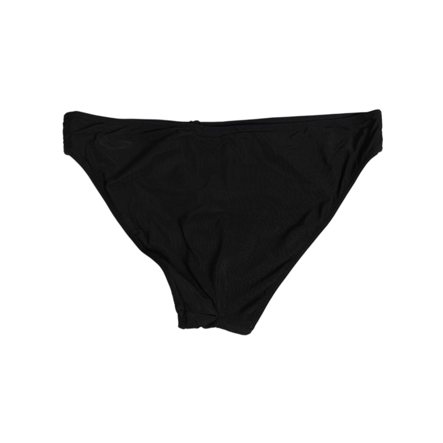 Dolce & Gabbana Black Nylon Stretch Slip Brief Women Underwear