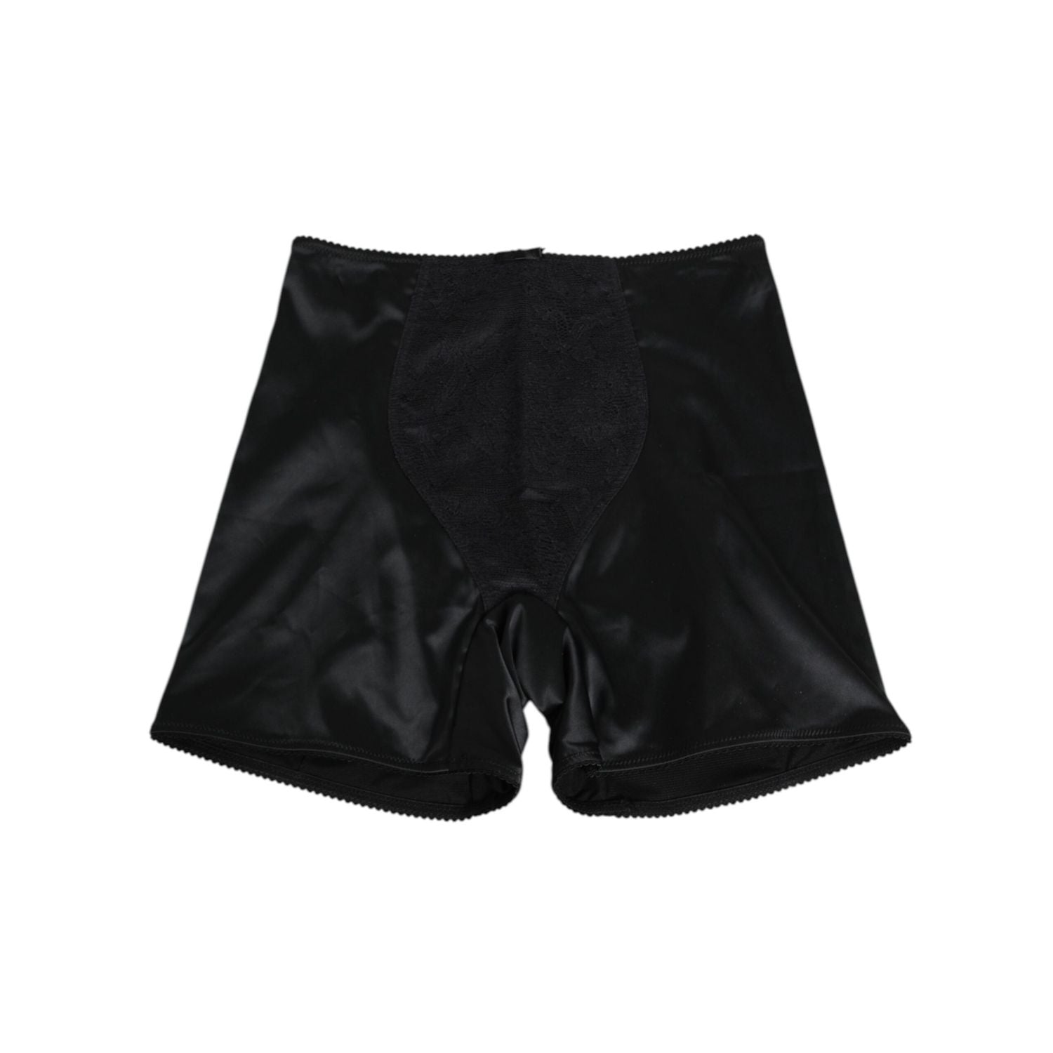 Dolce & Gabbana Black Silk Stretch Slip Cycling Women Underwear