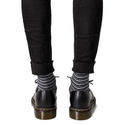 Dr. Martens Black Leather Oxfords And Derbies