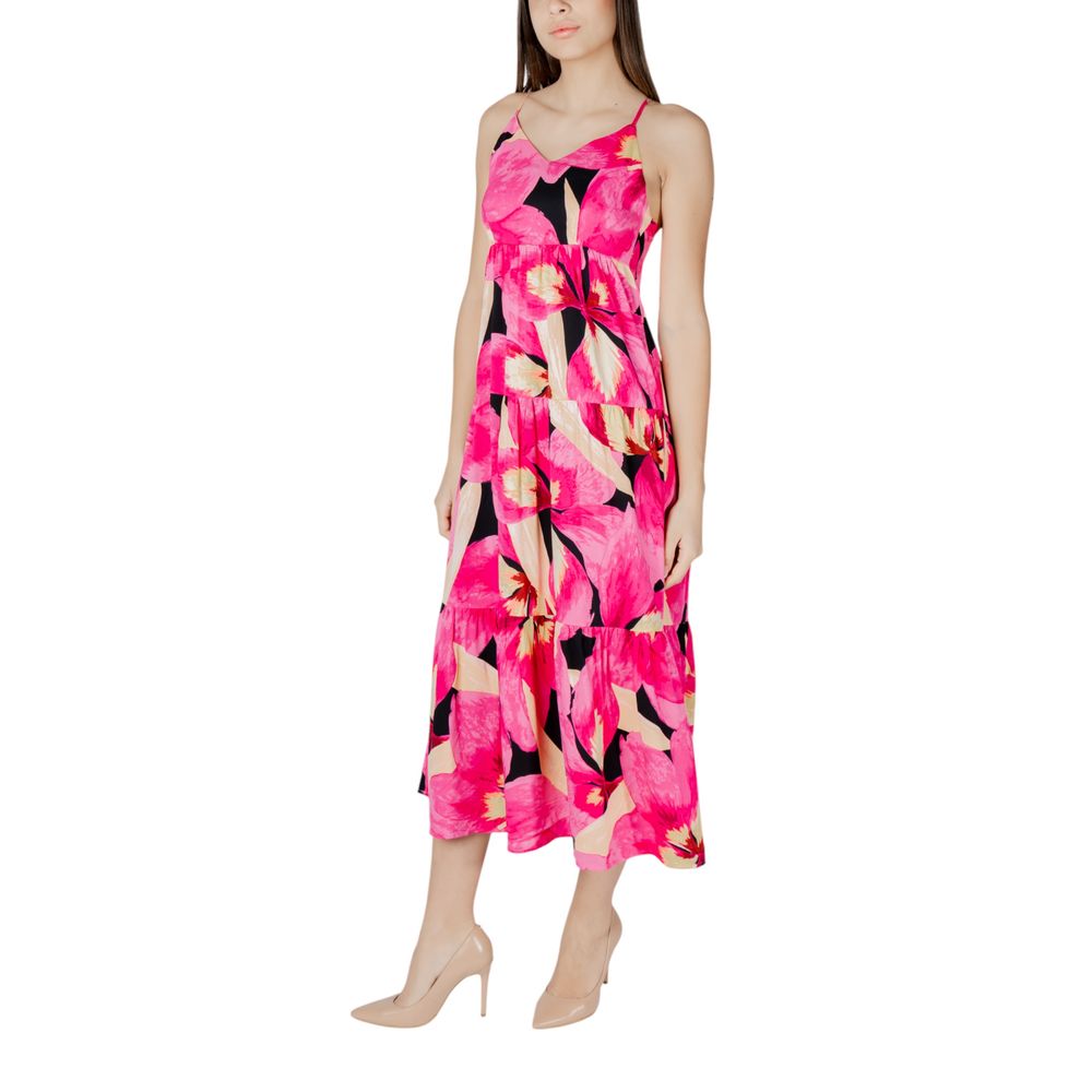 Only Multicolor Viscose Long Dress