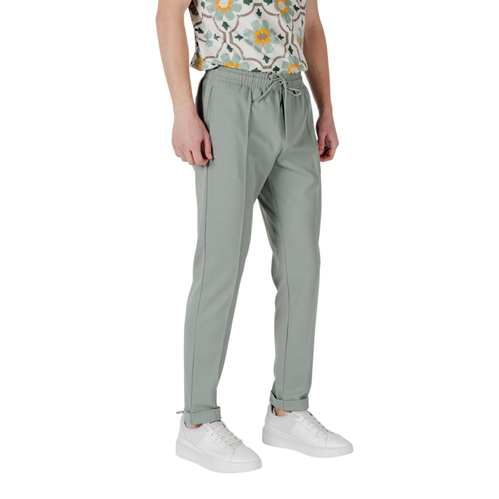 Antony Morato Green Polyester Joggers (Workout Pants)