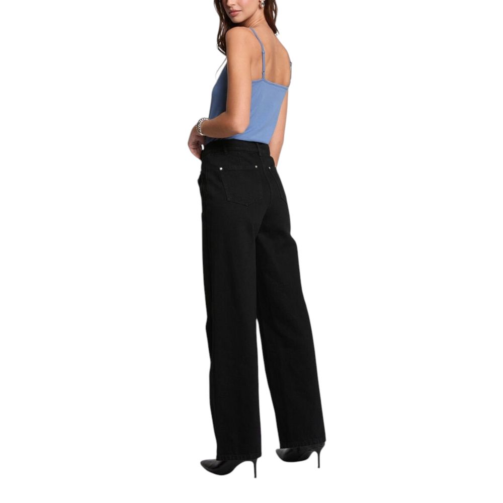 Morgan De Toi Blue Cotton Tank Tops