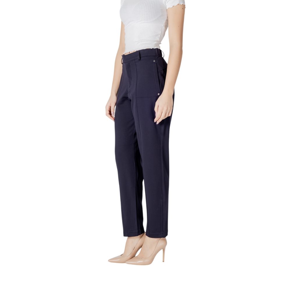 Street One Blue Viscose Pant