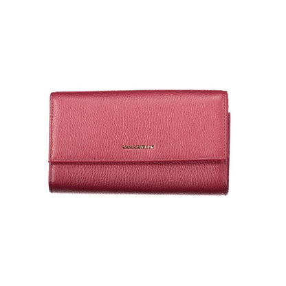 Coccinelle Red Leather Women Wallet