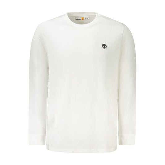 Timberland White Cotton Men T-Shirt