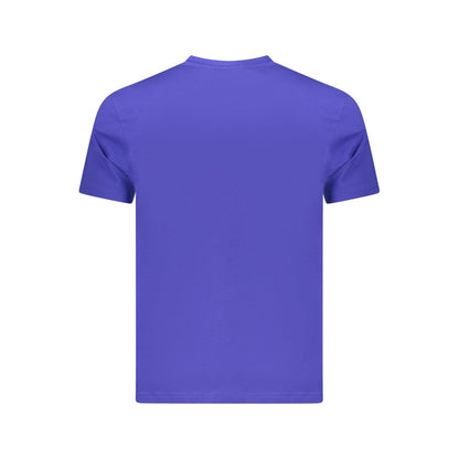 Napapijri Blue Cotton Men T-Shirt