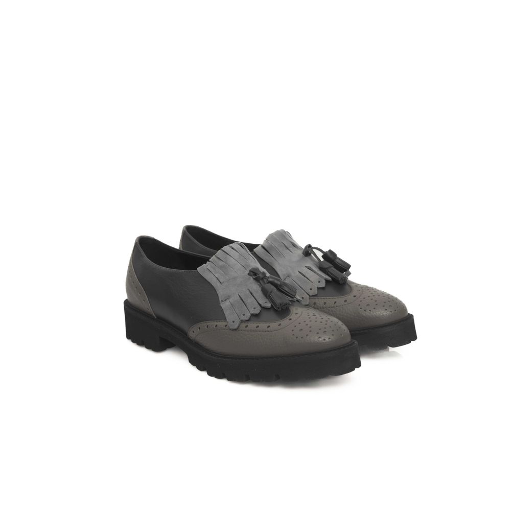 Cerruti 1881 Gray Cowhide Loafer