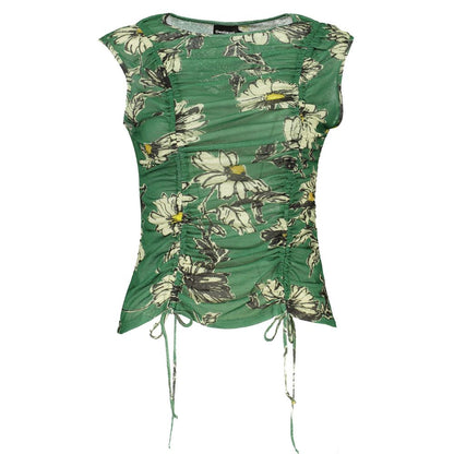 Desigual Verde Polyester Woman Tank Top