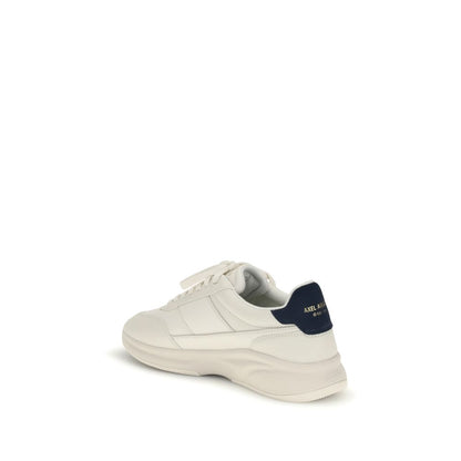 Axel Arigato White Calf Leather Bos Taurus Athletic Sneakers