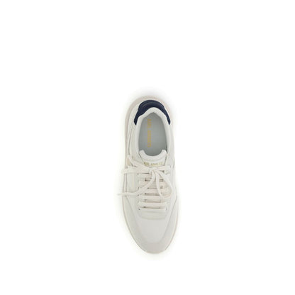 Axel Arigato White Calf Leather Bos Taurus Athletic Sneakers