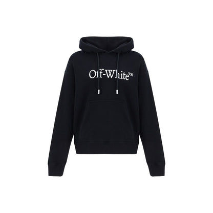 Off-White Black Cotton Sweatshirt